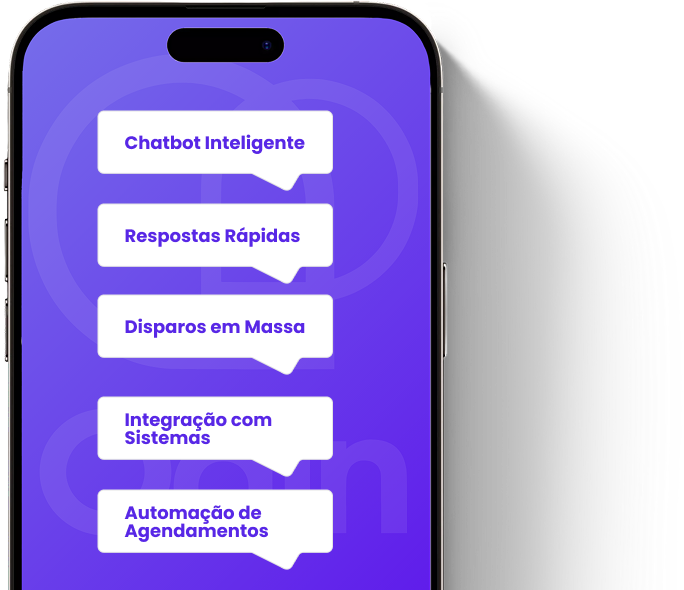 Foto do celular com todos os serviços prestado